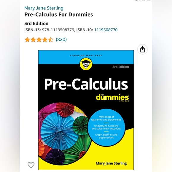 Pre-Calculus or Calculus Book Bundles - Picture 4 of 13